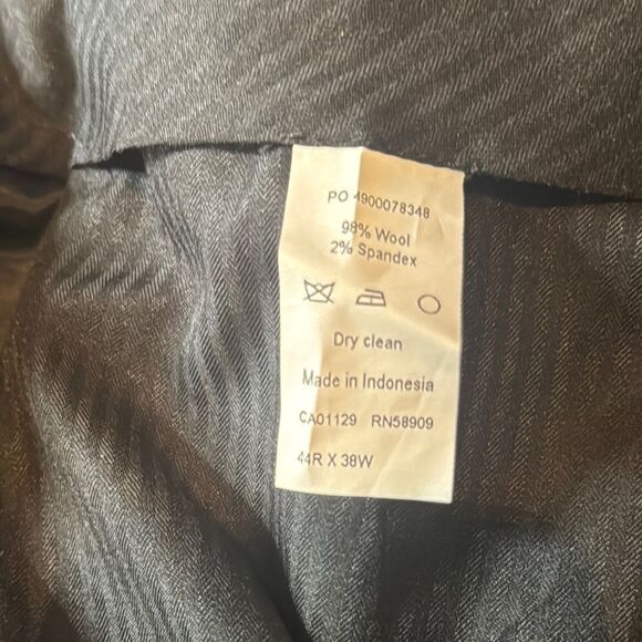 Men's Murano Collezione Gray 2-Pce Slim Fit Suit 44R Jacket Notched Lapel **READ - Picture 13 of 16